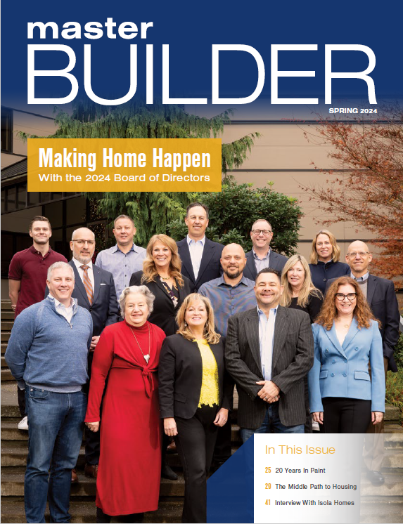 Master Builder magazine cover